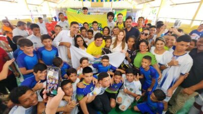 Ceará recebe André Fufuca com lançamento de equipamentos esportivos