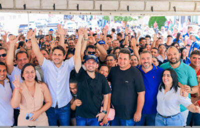 Tuntum: Fernando Pessoa inaugura obras importantes e entrega 2 novas ambulâncias