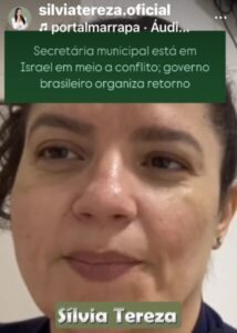 Secretária de São Luís está em Israel em meio a conflito; governo brasileiro acompanha situação e organiza retorno