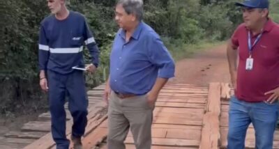 Jones Braga comemora conclusão do projeto de construção da MA-020, entre Nina Rodrigues e Presidente Vargas