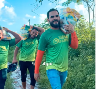 Iniciativa “Mesa Farta” em Turilândia distribui 6 mil cestas básicas, 15 toneladas de peixe e 5 mil ovos de Páscoa