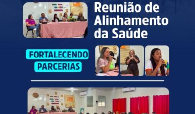 CANTANHEDE/MA:REUNIÃO DE ALINHAMENTO DA SAÚDE