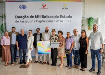 Grupo Petrópolis doa mil bolsas de estudo em tecnologia para APAEs de todo o país