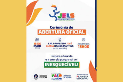 Paço do Lumiar dá a largada nos Jogos Escolares Luminenses 2025