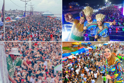 Foliões lotam a Avenida Litorânea no primeiro dia do Pré-Carnaval no MA
