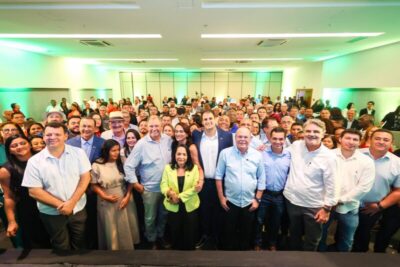 Ex-ministro Aldo Rebelo e deputados federais prestigiam encontro regional do MDB