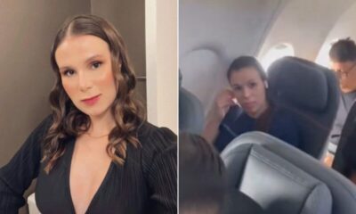 Mulher que se negou a ceder lugar para criança em avião ganha apoio e 900 mil seguidores