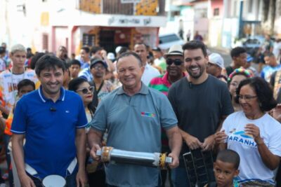 Brandão visita Madre de Deus e reafirma compromisso com carnaval tradicional