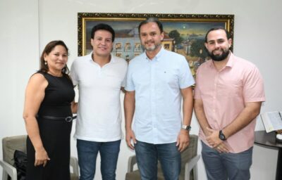 Presidente da Câmara de Ribamar é recebida pelo Vice-governador do Maranhão