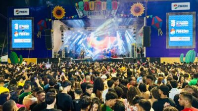O grande sucesso da abertura do Arraial Danado de Bão em Pinheiro