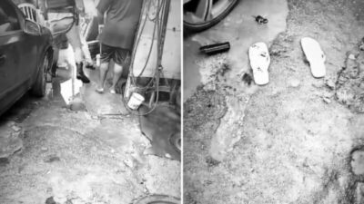 Policial Militar é baleado em frente a uma borracharia em São Luís