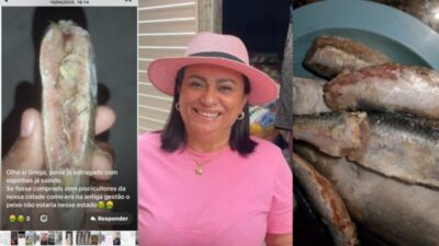 Arari: Prefeita Simplesmente Maria entrega peixe estragado e com suspeita de superfaturamento durante Semana Santa; entenda!