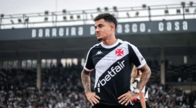 Coutinho é dúvida contra o Flamengo e faz tratamento à parte para voltar a jogar pelo Vasco