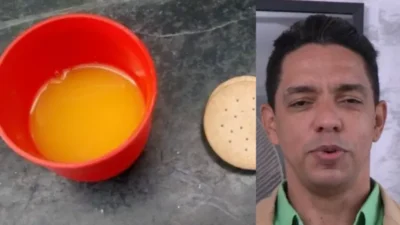 Suco de caju e três bolachas: a merenda da vergonha em cidade onde a festa vale mais que a educação