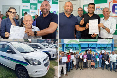 Prefeito Roberto Costa regulariza serviço de táxi em Bacabal