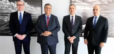 Flávio Dino, Alexandre de Moraes e Cristiano Zanin vão julgar o 08 de janeiro