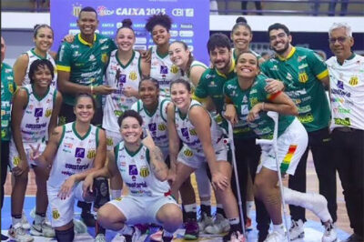 Sampaio Basquete bate Maringá com novo show de Gabi Guimarães