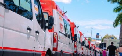 Ministério da Saúde entrega cinco novas ambulâncias para o Samu no Maranhão
