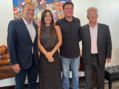 Felipe Camarão recebe Edinho Silva, pré-candidato à presidência do PT Nacional