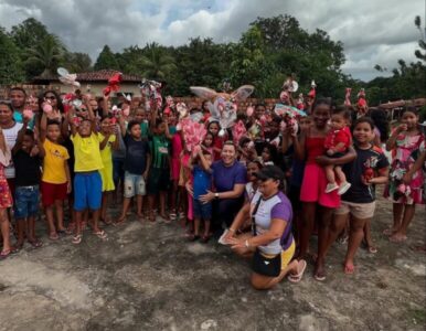Luana da Colônia inicia ações de Páscoa na zona rural e recebe aprovação dos moradores de Penalva