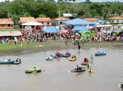 Adrenalina e emoção marcam a segunda etapa do Circuito Maranhense de Jet Ski no povoado João Luis, em Matinha