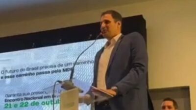 “Esse resultado de 2024 vai se espelhar em 2026”, diz Orleans em evento do MDB