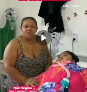 Mãe apela para o poder público por tratamento domiciliar da filha