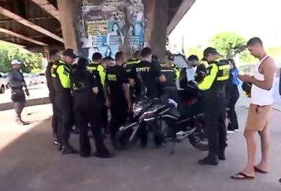 Operação Rolezinho apreende 40 motos irregulares na região da Cohama, em São Luís