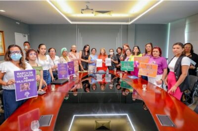 Iracema recebe grupo de mulheres que pede cassação de Dalton Arruda