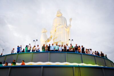 Brandão inaugura revitalização do monumento de São José de Ribamar