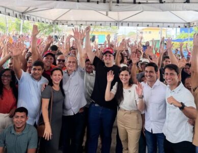 Dino Penha, Luanna Rezende e Orleans Brandão entregam obras durante aniversário de 120 anos de São Bento
