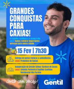Ufa… tem folego!!! Gentil Neto não para de trabalhar um instante por Caxias e sua gente desde que assumiu…