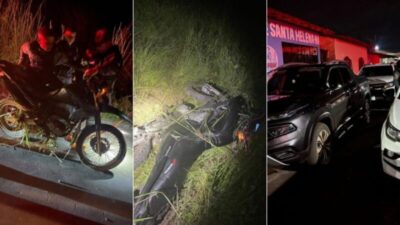 Dupla morre em confronto com a PM após série de assaltos