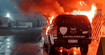 Itapecuru-Mirim/MA: Suspeito de atear fogo em viatura morre em confronto com a polícia.