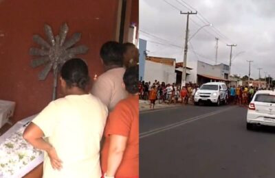 Mãe e filha vítimas de envenenamento são enterradas em Parnaíba, litoral do Piauí