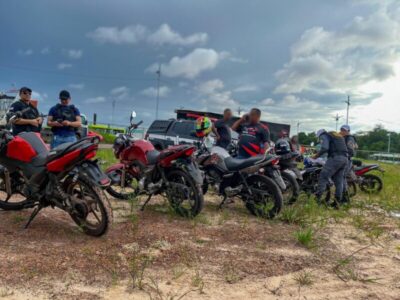 Combate a adulteração de identificador de motocicletas apreende 25 veículos