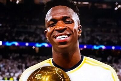 Vini Jr. é eleito o melhor jogador do mundo pela Fifa