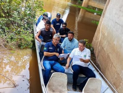 DNIT realiza vistoria e mantém interdição de ponte na BR-316