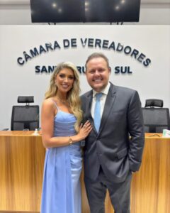 Deputado dá emenda de R$ 1,3 milhão ‘de presente’ à noiva vereadora