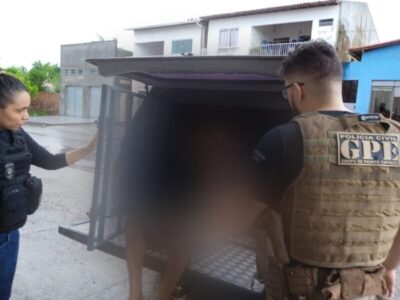 Suspeito de abusar de menor de idade é preso em Arari