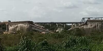 Produtos tóxicos que estavam em caminhões da tragédia da ponte só devem ser retirados do rio Tocantins em abril