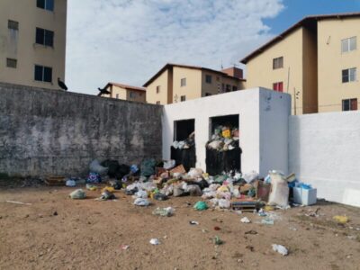 Moradores de São José de Ribamar reclamam da falta de coleta de lixo