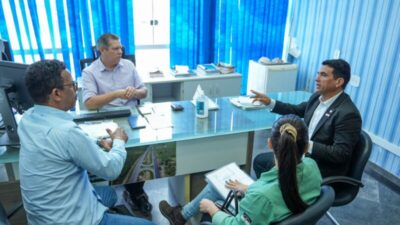 Deputado Wellington se reúne com o superintendente do Dnit para tratar sobre pontes e BRs do Maranhão