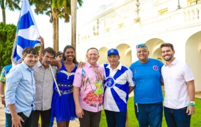 Carlos Brandão recebe escolas de samba e anuncia ensaios na Madre Deus em 2025
