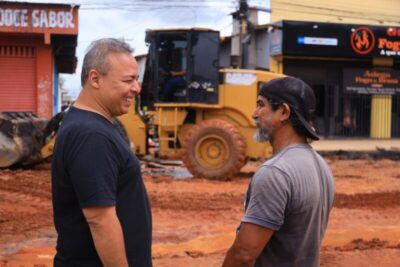Sob gestão do Prefeito Fred Campos, prefeitura de Paço do Lumiar inicia recuperação asfáltica da Avenida Principal do Paranã