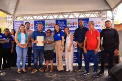 Regulariza Paço: Prefeito Fred Campos inicia entrega de títulos de regularização fundiária em Paço do Lumiar