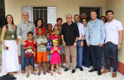 Hildo Rocha celebra entrega das primeiras casas rurais do novo PNHR construídas pelo Ministério das Cidades no Maranhão