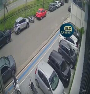 ASSISTA! Criminoso toca fogo em BMW e Volvo avaliados em R$ 1,5 milhão, em São Luís