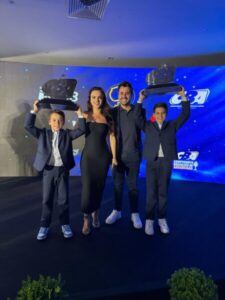 Matias e Murilo receberam troféus na cerimônia anual de premiação da Confederação Brasileira de Automobilismo