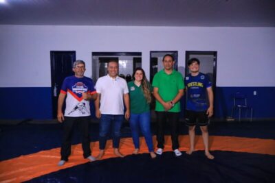 Paço do Lumiar agora conta com Tatame Olímpico para a prática de Wrestling